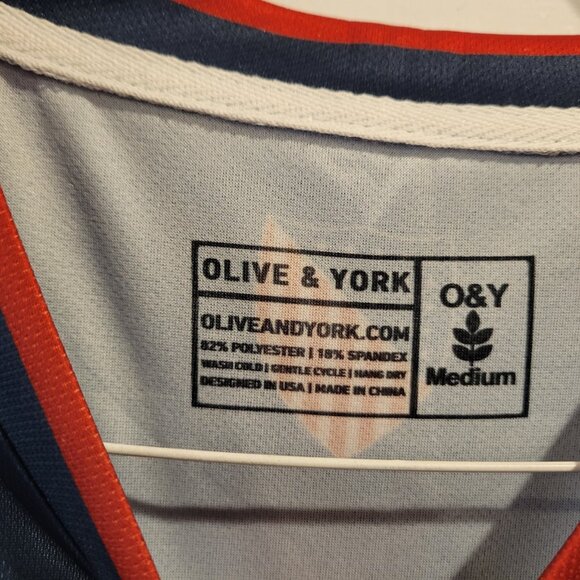 Olive & York Starry Night USMNT Soccer Jersey Size M - Picture 3 of 3